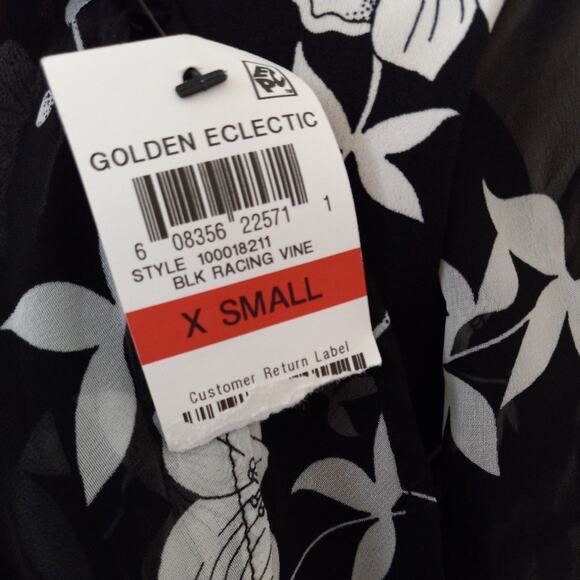 Alfani Sheer Sleeve Floral Print Top - Picture 3 of 9